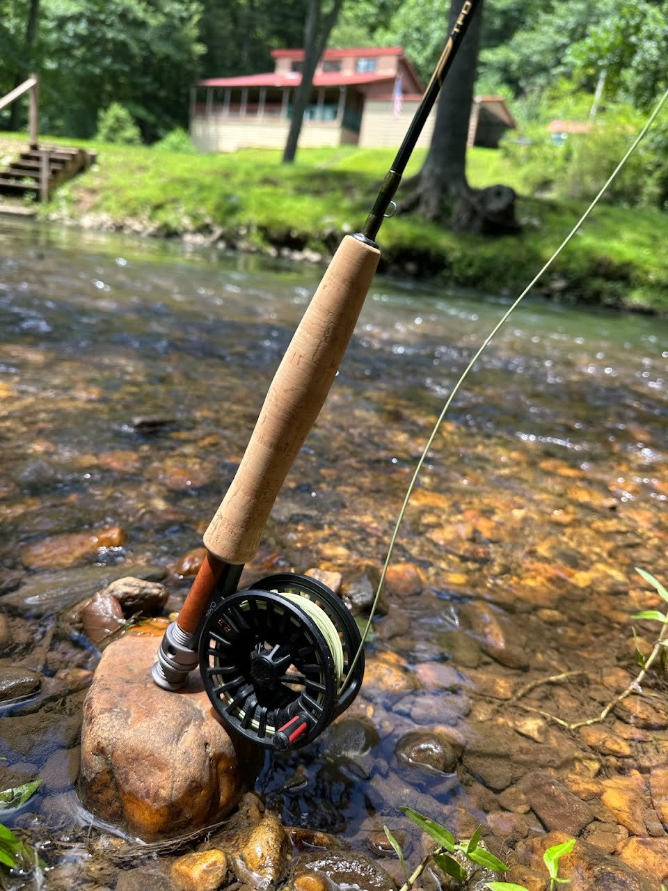 Trout fishing on the Toccoa River